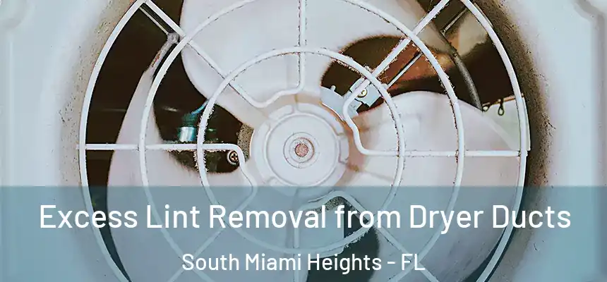 Excess Lint Removal from Dryer Ducts South Miami Heights - FL