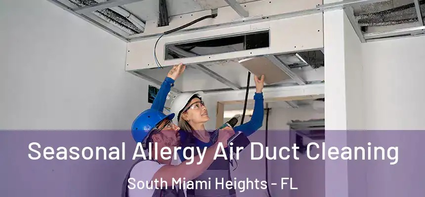 Seasonal Allergy Air Duct Cleaning South Miami Heights - FL